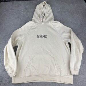Taylor Swift The Eras Tour Hoodie Mens Large Concert Pullover Sweatshirt Album T